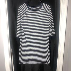 Blue&Gray striped dress - GAP